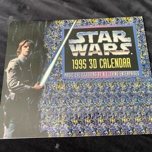 Vintage Star Wars 1995 3D Calendar
